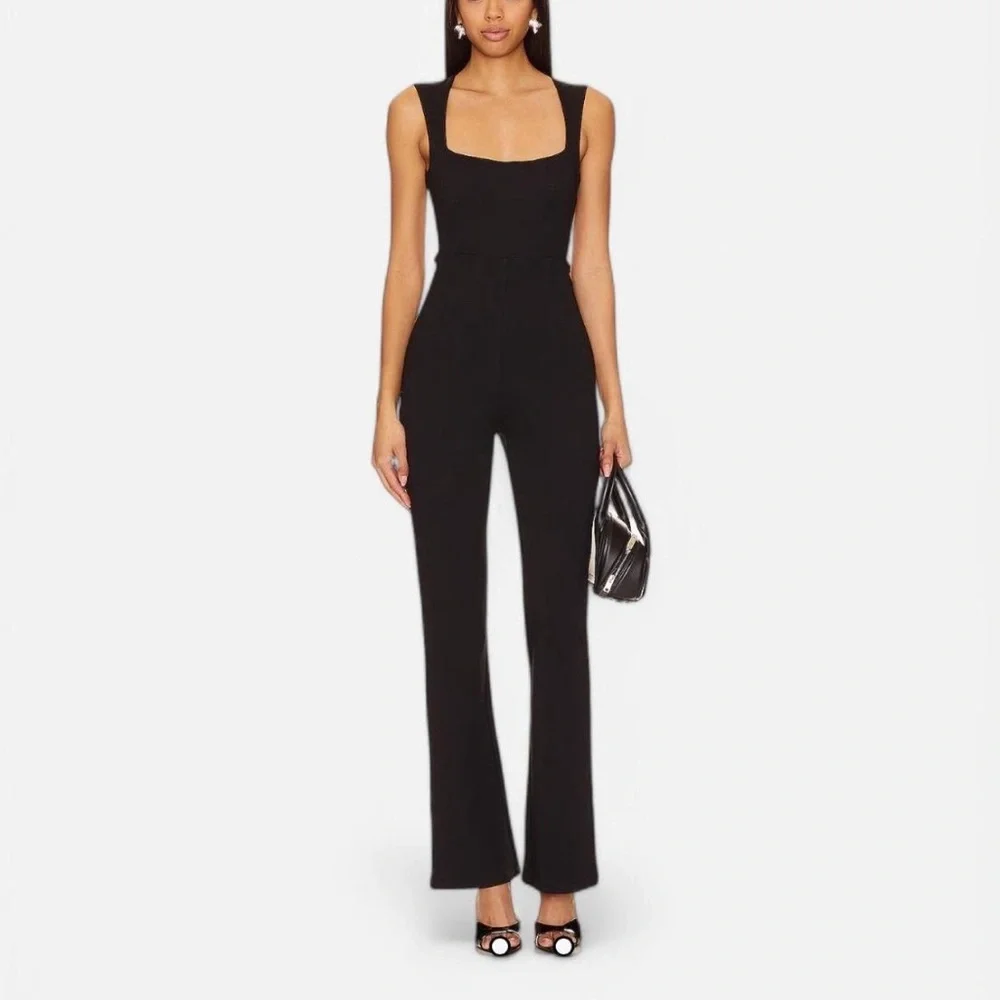 REVOLVE Classic Black Jumpsuit - Picture 1 of 3